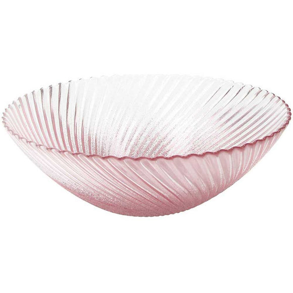 Gala. Ensaladera rosa.