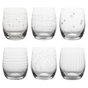 Set 6 vasos Graphic