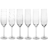 Set 6 copas cava Graphic